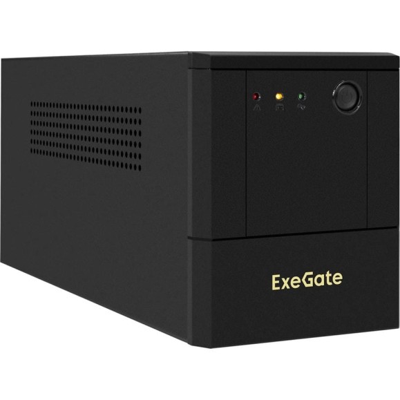 Источник бесперебойного питания ExeGate Power NB-2000.LED.AVR.4SH.USB 2000VA/1200W, LED, AVR, 4 Schuko, USB, батарея 12V 9Ah - 2 шт., металлический корпус, Black 299784 Источник бесперебойного питания ExeGate Power NB-2000.LED.AVR.4SH.USB 2000VA/1200W, LED, AVR, 4 Schuko, USB, батарея 12V 9Ah - 2 шт., металлический корпус, Black 299784