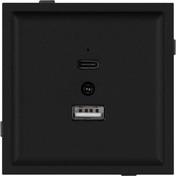 Механизм USB розетки Arlight SCT-TENDO-MUAC-SFPL-BK 1шт 054536