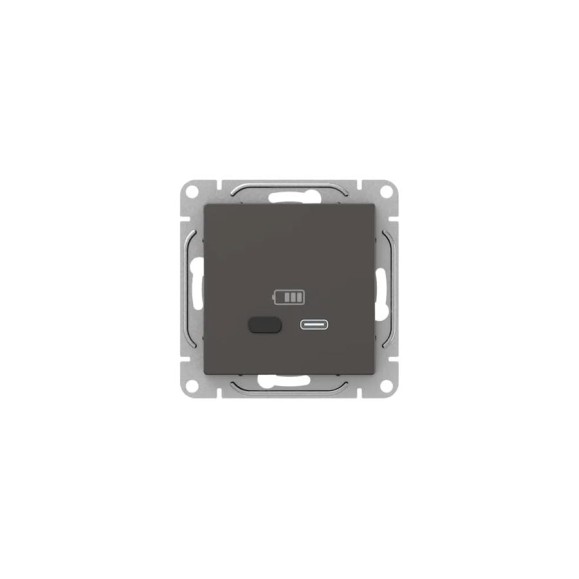 Механизм розетки EKF USB-С, быстрая, мокко Эпика UP1-SOM-USBCF Механизм розетки EKF USB-С, быстрая, мокко Эпика UP1-SOM-USBCF