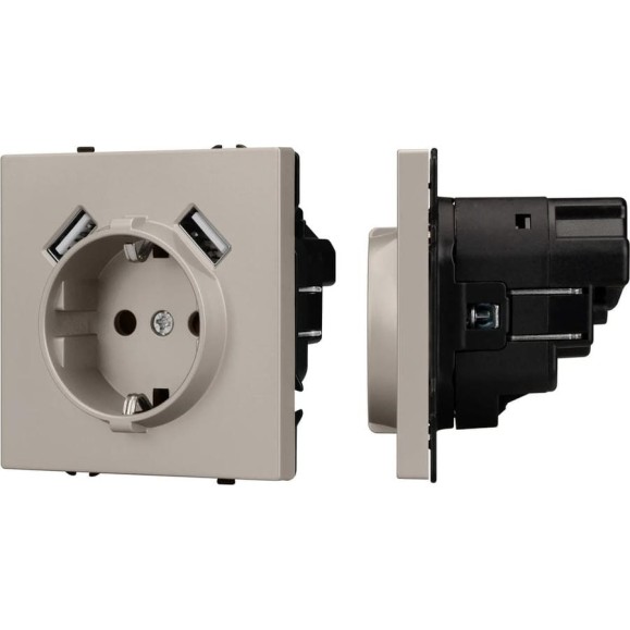 Механизм розетки Arlight с USB зарядкой SCT-NOBE-MUAA-SFPL-CA 1шт 059442 Механизм розетки Arlight с USB зарядкой SCT-NOBE-MUAA-SFPL-CA 1шт 059442