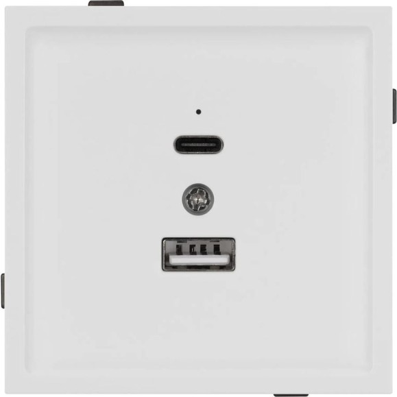 Механизм USB розетки Arlight SCT-TENDO-MUAC-SFPL-WH 1шт 054539 Механизм USB розетки Arlight SCT-TENDO-MUAC-SFPL-WH 1шт 054539