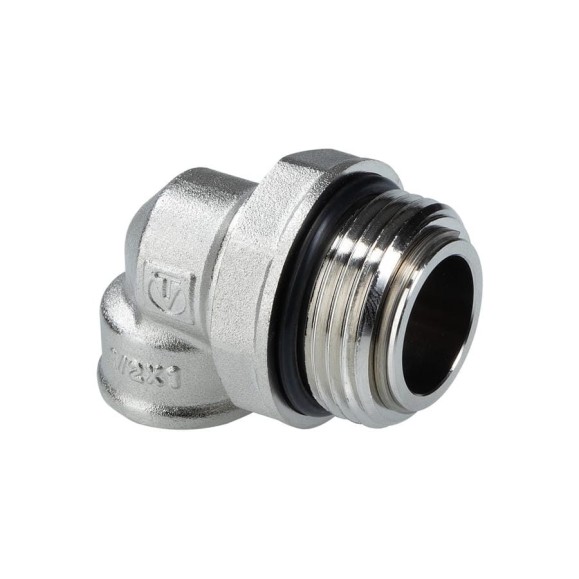 Отвод коллекторный Valtec с вращающимся штуцером 3/4х1/2 нар.-вн. VTc.631.N.0504 Отвод коллекторный Valtec с вращающимся штуцером 3/4х1/2 нар.-вн. VTc.631.N.0504