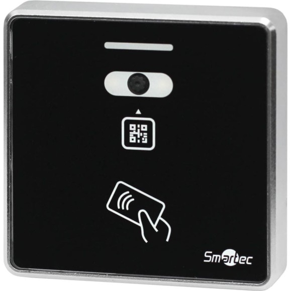 Считыватель QR-кода и MIFARE карт Smartec ST-PR144QMF-BK 6026939 Считыватель QR-кода и MIFARE карт Smartec ST-PR144QMF-BK 6026939