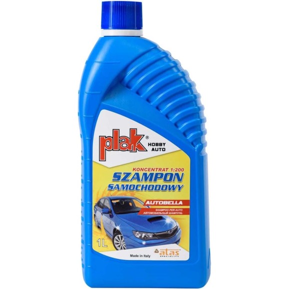 Автошампунь для ручной мойки PLAK Autobella 1 л 162