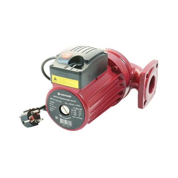 Насос циркуляционный UNIPUMP UPF 32-120 220 отопление, 3-х скоростной 97011 Насос циркуляционный UNIPUMP UPF 32-120 220 отопление, 3-х скоростной 97011