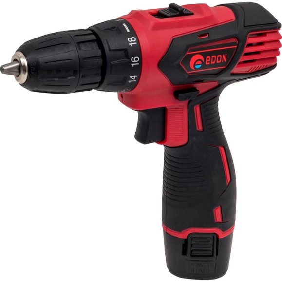 Аккумуляторная дрель-шуруповерт Edon AD-12CA 22506 Аккумуляторная дрель-шуруповерт Edon AD-12CA 22506