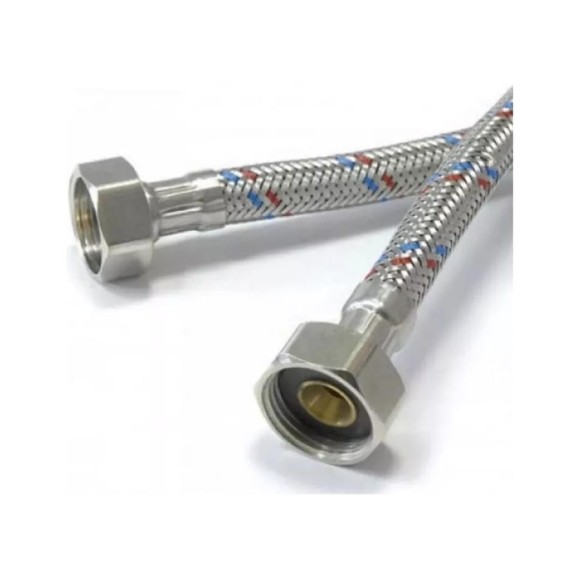 Гибкая подводка для питьевой воды FRAP в ПВХ оплетке 1/2''-1/2'' F96-15