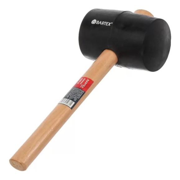 Киянка BARTEX 1300 г, резина, рук дерев, Евро 364670 Киянка BARTEX 1300 г, резина, рук дерев, Евро 364670