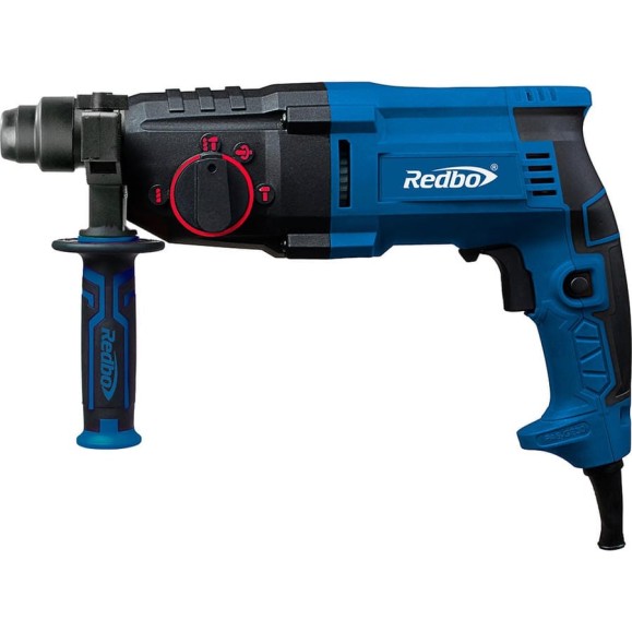 Перфоратор электрический Redbo RHD-24/950 (950Вт, 24мм, три режима, 1.7Дж, 0-1000об/мин, кейс) 39834 Перфоратор электрический Redbo RHD-24/950 (950Вт, 24мм, три режима, 1.7Дж, 0-1000об/мин, кейс) 39834