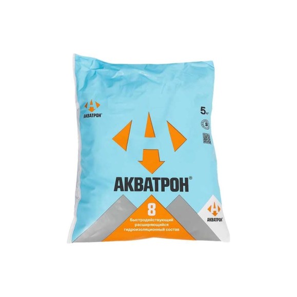 Сухая смесь АКВАТРОН -8 (Гидропломба) 5кг 90030 Сухая смесь АКВАТРОН -8 (Гидропломба) 5кг 90030