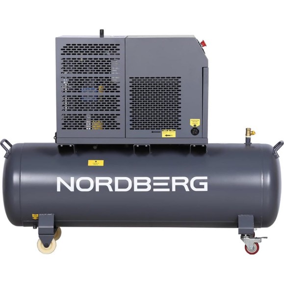 Компрессор винтовой NORDBERG 5,5 кВт, 10 бар, 660 л/мин, ресивер 230 л, IP54 NCF7,5R Компрессор винтовой NORDBERG 5,5 кВт, 10 бар, 660 л/мин, ресивер 230 л, IP54 NCF7,5R