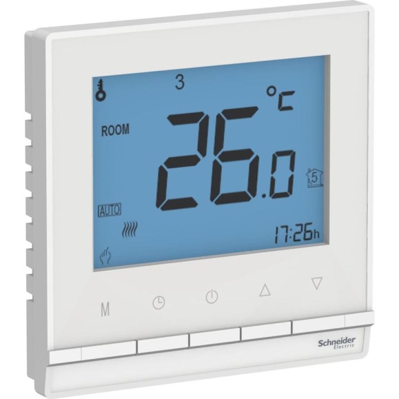 Терморегулятор с датчиком Systeme Electric (Schneider Electric) AtlasDesign, Белый, +5 до +35C, 16 A ATN000138 Терморегулятор с датчиком Systeme Electric (Schneider Electric) AtlasDesign, Белый, +5 до +35C, 16 A ATN000138