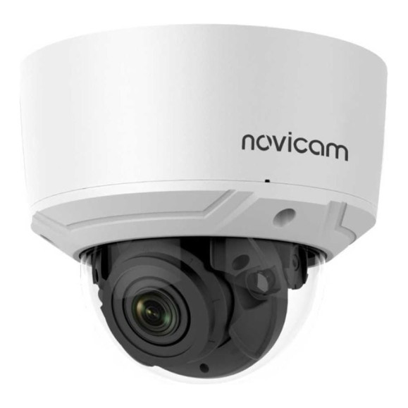 Видеокамера уличная Novicam NC v. - всепогодная купольная вандалозащищённая IP, 1/2.8 2.1Mpix Progressive Scan CMOS, 1080p, ИК 30м, 0.005 люкс, 2.8-12мм, PoE 4007