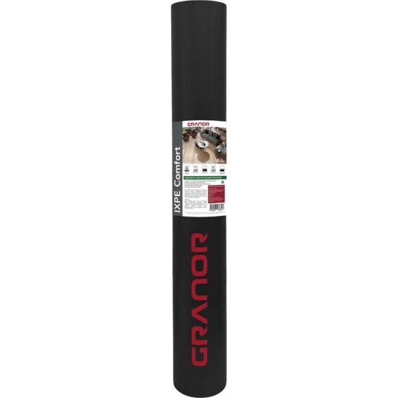 Подложка IXPE под напольные покрытия Granor IXPE Comfort, 10м2, толщина 1.5мм IXPE.Comfort.45 Подложка IXPE под напольные покрытия Granor IXPE Comfort, 10м2, толщина 1.5мм IXPE.Comfort.45