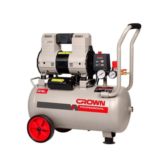 Компрессор безмасляный Crown CT36160 Компрессор безмасляный Crown CT36160