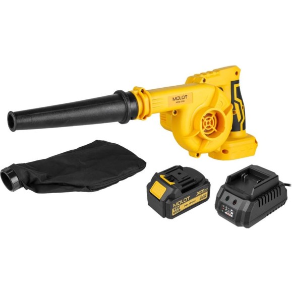 Воздуходувка аккумуляторная MOLOT MCB 1816 XLT Lite SET ЦЗ-2775017064 Воздуходувка аккумуляторная MOLOT MCB 1816 XLT Lite SET ЦЗ-2775017064