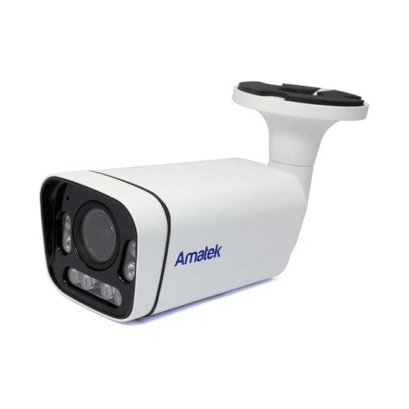 Цилиндрическая IP видеокамера Amatek 4 Мп AC-IS404VMSX (2.7-13.5) Mic+SD+DL 7001012