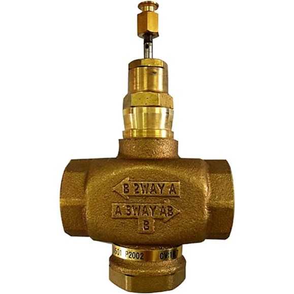 Ходовой регулирующий линейный муфтовый клапан DN20 PN16 Kvs 6.3 20мм Honeywell V5013R1057 Ходовой регулирующий линейный муфтовый клапан DN20 PN16 Kvs 6.3 20мм Honeywell V5013R1057