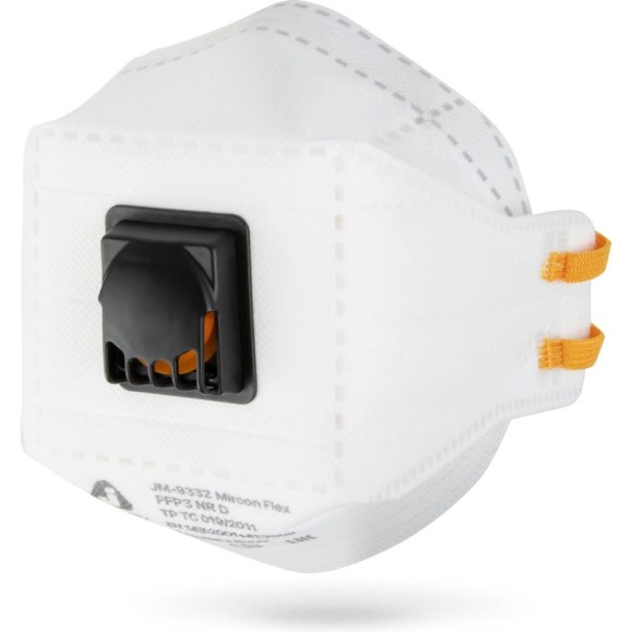 Респиратор Jeta Safety (20 шт) с клапаном выдоха, FFP3 NR D, трехпанельный, JM-9332-pack Респиратор Jeta Safety (20 шт) с клапаном выдоха, FFP3 NR D, трехпанельный, JM-9332-pack