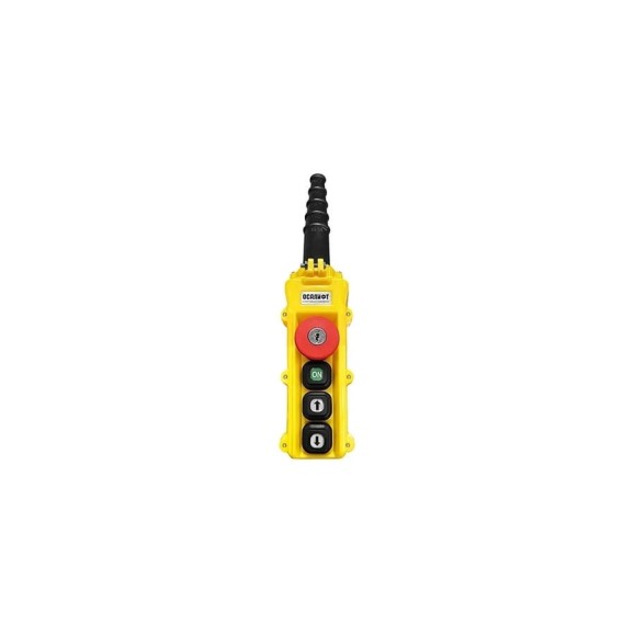 Пульт управления OCALIFT 2 кнопки, 1 скорость, стоп, ключ, старт, IP55 TNHA1-61Y