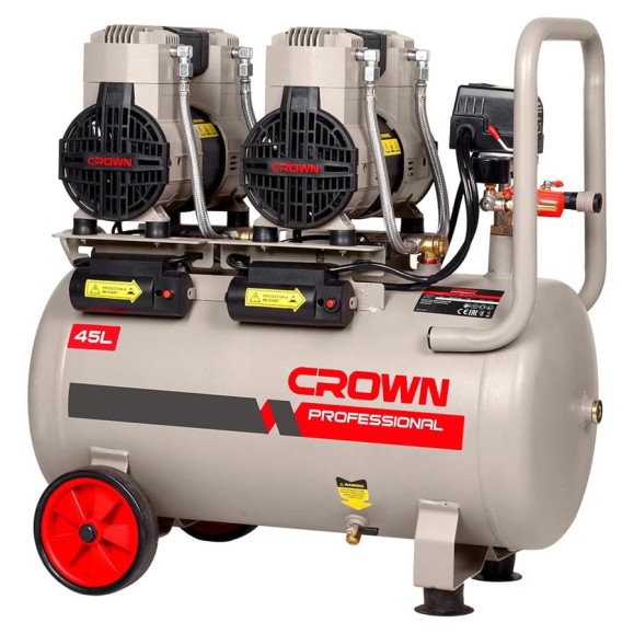 Компрессор безмасляный CROWN CT36161