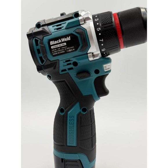 Бесщеточная аккумуляторная дрель-шуруповерт BlackWeld JZ10B 18V1.5Ah 150169 Бесщеточная аккумуляторная дрель-шуруповерт BlackWeld JZ10B 18V1.5Ah 150169