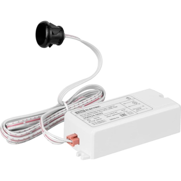 Датчик движения TDM ELECTRIC ДДК-01 500Вт, 6см, IP20, 230В, логика срабатывания - повторное движение SQ0324-0033 Датчик движения TDM ELECTRIC ДДК-01 500Вт, 6см, IP20, 230В, логика срабатывания - повторное движение SQ0324-0033