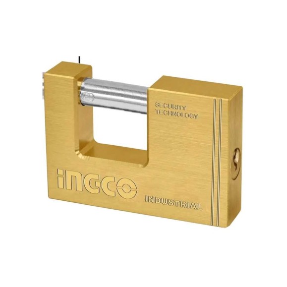 Замок навесной INGCO INDUSTRIAL 90мм DBBPL0902 Замок навесной INGCO INDUSTRIAL 90мм DBBPL0902