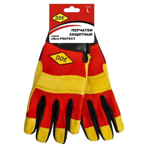 Перчатки vibro-PROTECT (р. L) DDE 648-526 Перчатки vibro-PROTECT (р. L) DDE 648-526