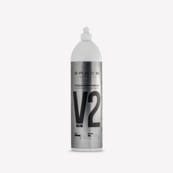 Среднеабразивная полировальная паста Space Cosmetics V2 1л SCV21 Среднеабразивная полировальная паста Space Cosmetics V2 1л SCV21