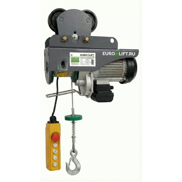 Электрическая передвижная лебедка (250кг/500кг, 220В) EURO-LIFT KX 500 00002842 Электрическая передвижная лебедка (250кг/500кг, 220В) EURO-LIFT KX 500 00002842