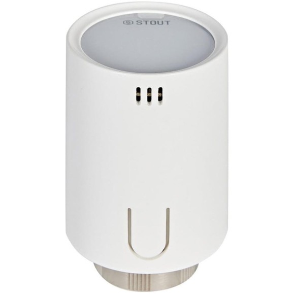 Умная термостатическая головка STOUT STE-2070-703011 Zigbee RG00944D2TART3 Умная термостатическая головка STOUT STE-2070-703011 Zigbee RG00944D2TART3