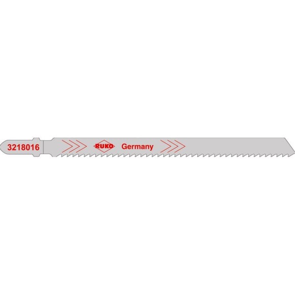 Пилка для электролобзика RUKO T318A (из 5 шт) 3218016 Пилка для электролобзика RUKO T318A (из 5 шт) 3218016