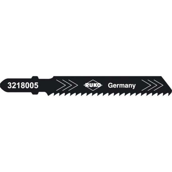 Пилка для электролобзика RUKO T119B (из 5 шт) 3218005 Пилка для электролобзика RUKO T119B (из 5 шт) 3218005