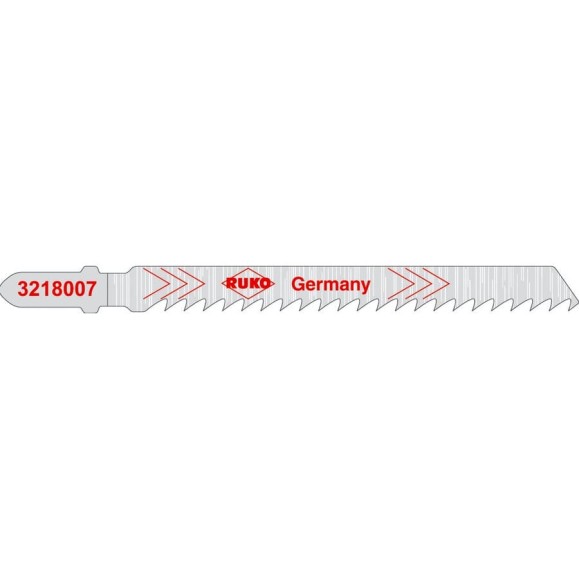 Пилка для электролобзика RUKO T101D (из 5 шт) 3218007 Пилка для электролобзика RUKO T101D (из 5 шт) 3218007