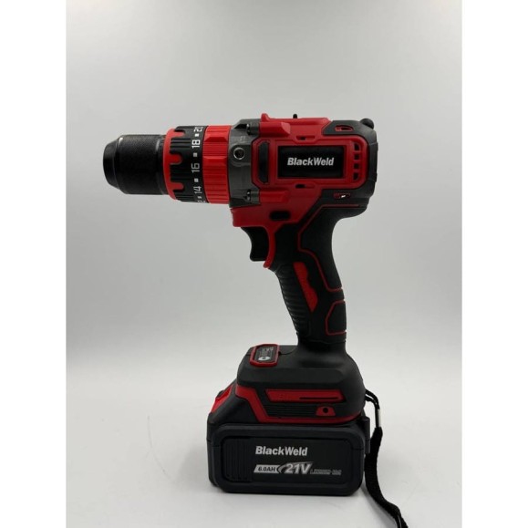 Дрель-шуруповерт BlackWeld ударная бесщеточная аккумуляторная DZ16-6R 6.0Ah 150161 Дрель-шуруповерт BlackWeld ударная бесщеточная аккумуляторная DZ16-6R 6.0Ah 150161