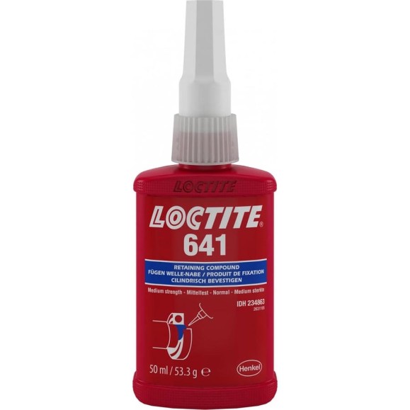 Вал-втулочный фиксатор Amperin Loctite 641, 50 мл 112989 Вал-втулочный фиксатор Amperin Loctite 641, 50 мл 112989