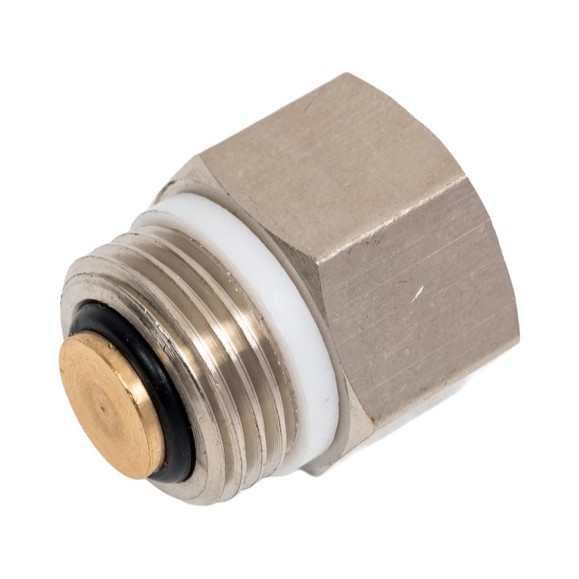 Клапан отсечной для воздухоотводчика Uni-Fitt НВ 1/2", никелированный 220N2001 Клапан отсечной для воздухоотводчика Uni-Fitt НВ 1/2", никелированный 220N2001