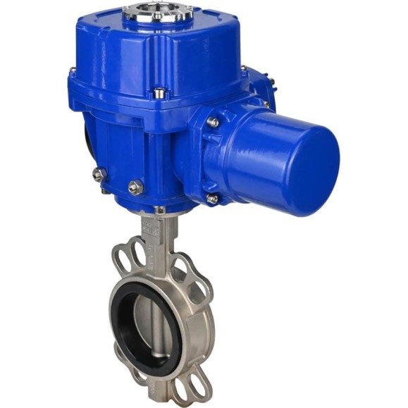 Затвор дисковый DN.ru 316L-316L-EPDM Ду40 Ру16L, эл.привод взрывозащищенный QT-W (M) EX-005 220В D050-87760