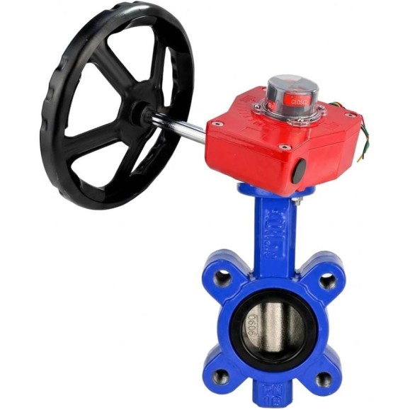 Затвор дисковый DN.ru QT450-QT450-NBR-2W-Fb-H Ду150 Ру16 редуктор HGBF-2 D050-89599 Затвор дисковый DN.ru QT450-QT450-NBR-2W-Fb-H Ду150 Ру16 редуктор HGBF-2 D050-89599