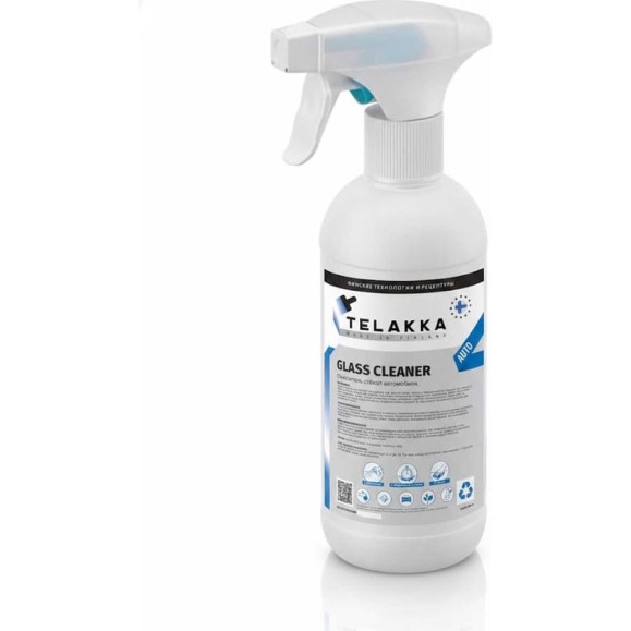 Автомобильный очиститель стекол Telakka GLASS CLEANER AUTO 500 мл 7693730390072 Автомобильный очиститель стекол Telakka GLASS CLEANER AUTO 500 мл 7693730390072