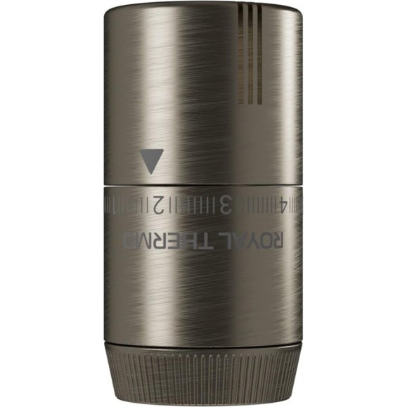 Термоголовка жидкостная Royal Thermo Design М30х1,5 (никель матовый) НС-1706272 Термоголовка жидкостная Royal Thermo Design М30х1,5 (никель матовый) НС-1706272