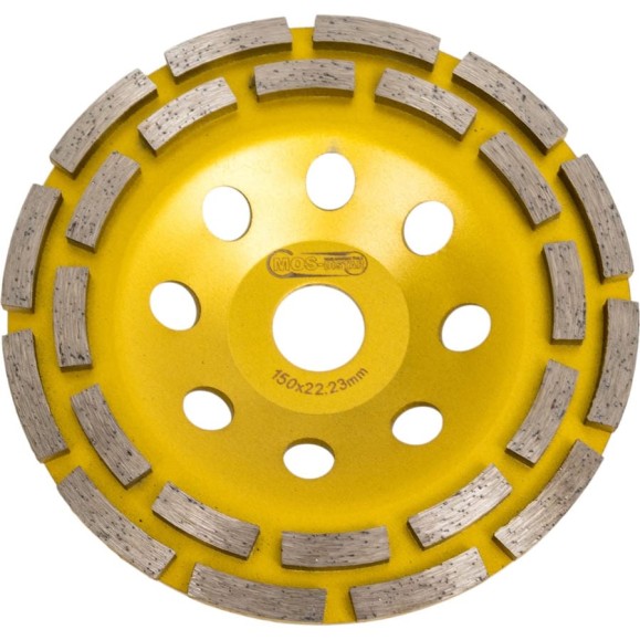 Фреза алмазная сегментная ФАТ-С 150x22.23х24 мм MOS-DISTAR MS-FATS150