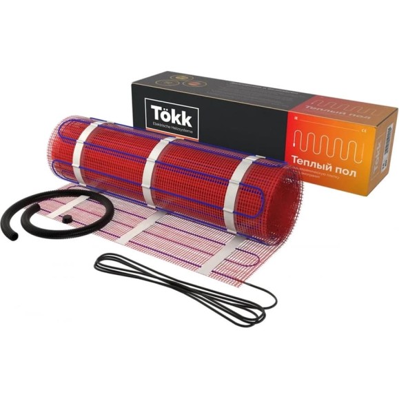 Маты нагревательные Tökk Tokk Black Teflon | двухжильные | 200 Вт/м.кв., 10,0 м2 - 2000Вт МатTokk_BkTf_10м.кв МатTokk_BkTf_10м.кв. Маты нагревательные Tökk Tokk Black Teflon | двухжильные | 200 Вт/м.кв., 10,0 м2 - 2000Вт МатTokk_BkTf_10м.кв МатTokk_BkTf_10м.кв.