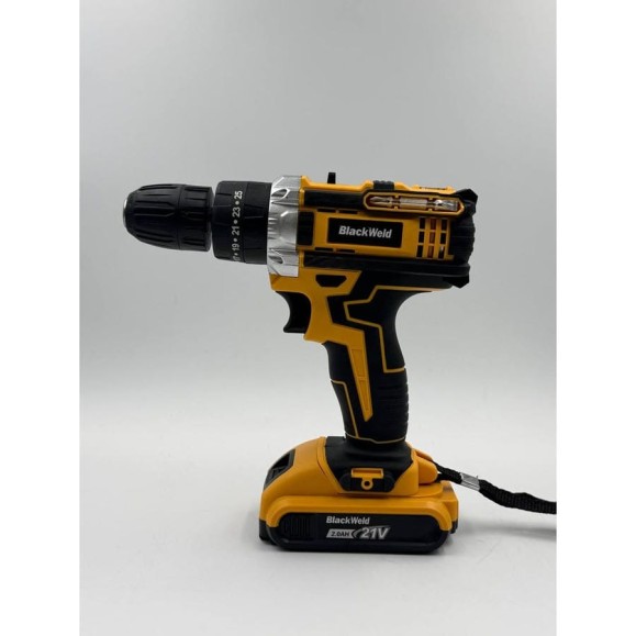 Дрель-шуруповерт аккумуляторная BlackWeld DZ04-2Y 21V 2.0Ah 150156 Дрель-шуруповерт аккумуляторная BlackWeld DZ04-2Y 21V 2.0Ah 150156