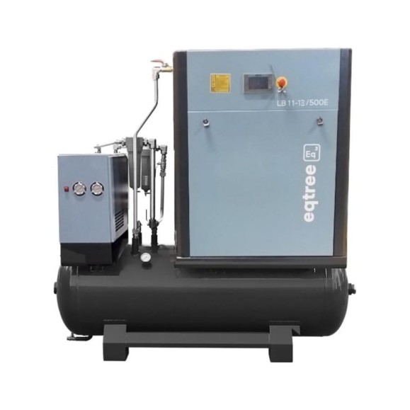 Компрессор винтовой с осушителем eqtree LB 11-13/500E 1150 л/мин, 13 бар, ресивер 500 л В0000000207473 Компрессор винтовой с осушителем eqtree LB 11-13/500E 1150 л/мин, 13 бар, ресивер 500 л В0000000207473