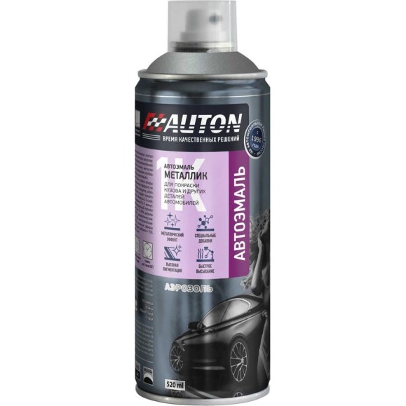 Автоэмаль Auton TOYOTA 199 SILVER металлик аэрозоль 520 мл. ATN-A53098 Автоэмаль Auton TOYOTA 199 SILVER металлик аэрозоль 520 мл. ATN-A53098