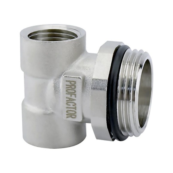 Тройник коллекторный PROFACTOR в/н/в 1/2 х 1 х 1/2 PF MB 811 Тройник коллекторный PROFACTOR в/н/в 1/2 х 1 х 1/2 PF MB 811