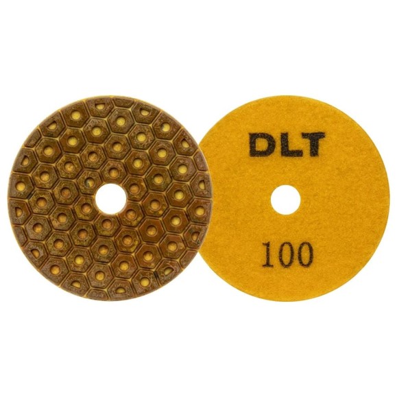 Круг алмазный гибкий шлифовальный DLT №10,O100мм,зерн._100 для сухой и мокрой шлифовки АГШК 0931 Круг алмазный гибкий шлифовальный DLT №10,O100мм,зерн._100 для сухой и мокрой шлифовки АГШК 0931