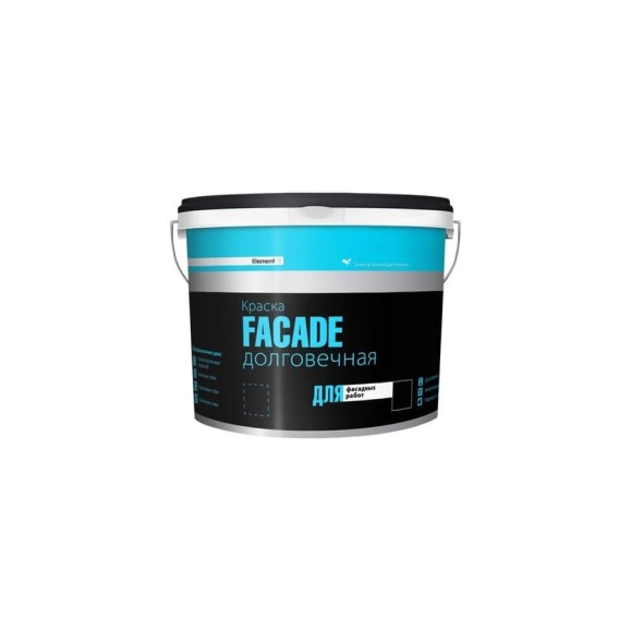 Краска ALPA ELEMENT SE FACADE долговечная, для фасадных работ, латексная 2 л (3,16 кг) 4660005413821 Краска ALPA ELEMENT SE FACADE долговечная, для фасадных работ, латексная 2 л (3,16 кг) 4660005413821